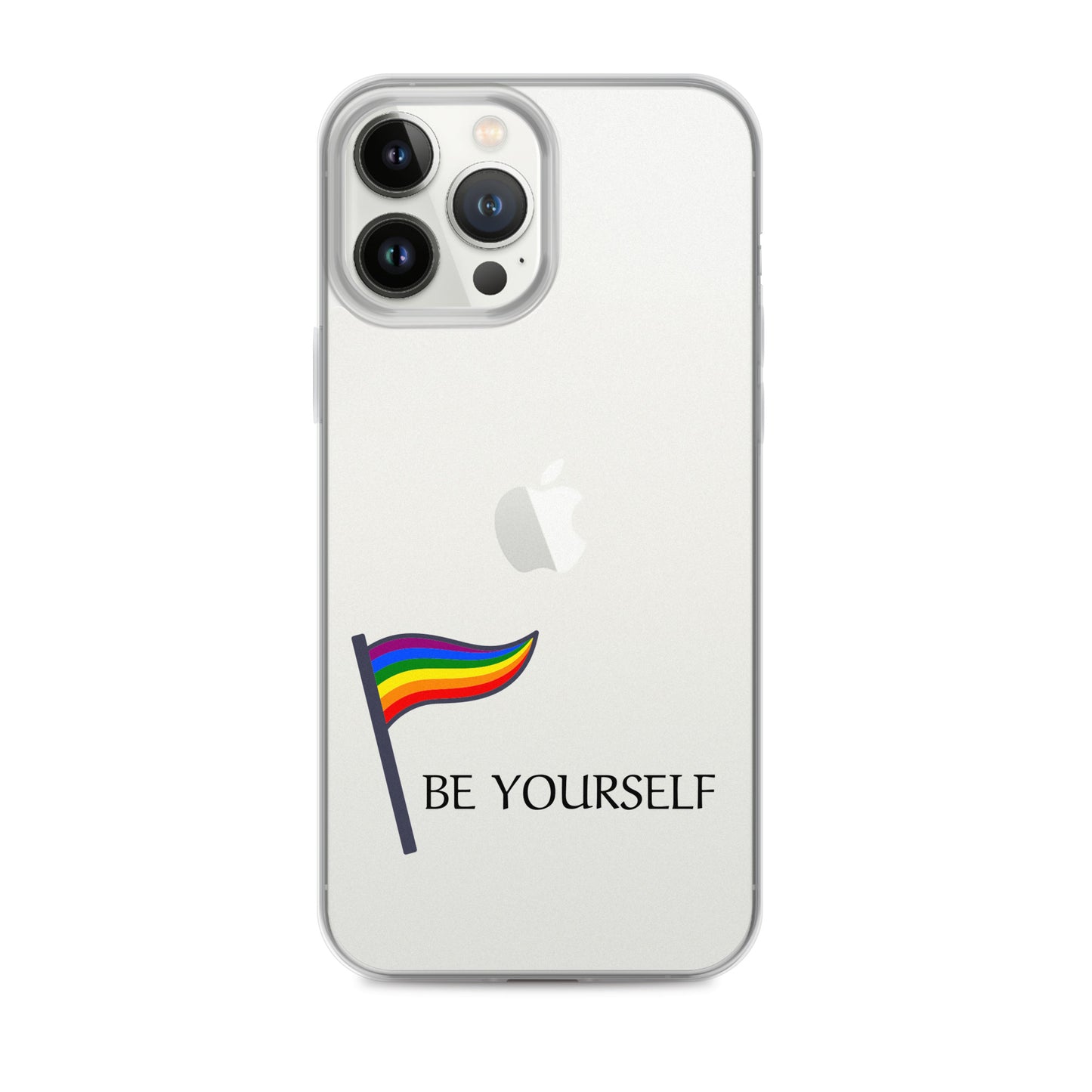 Clear Case for iPhone Rainbow