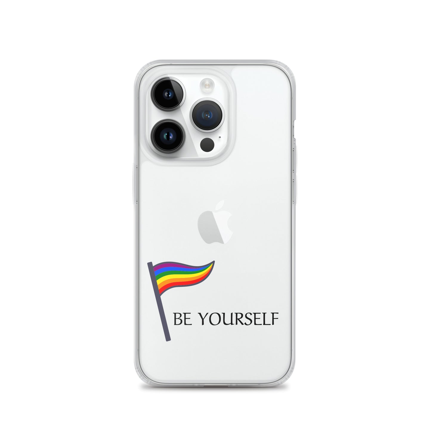 Clear Case for iPhone Rainbow