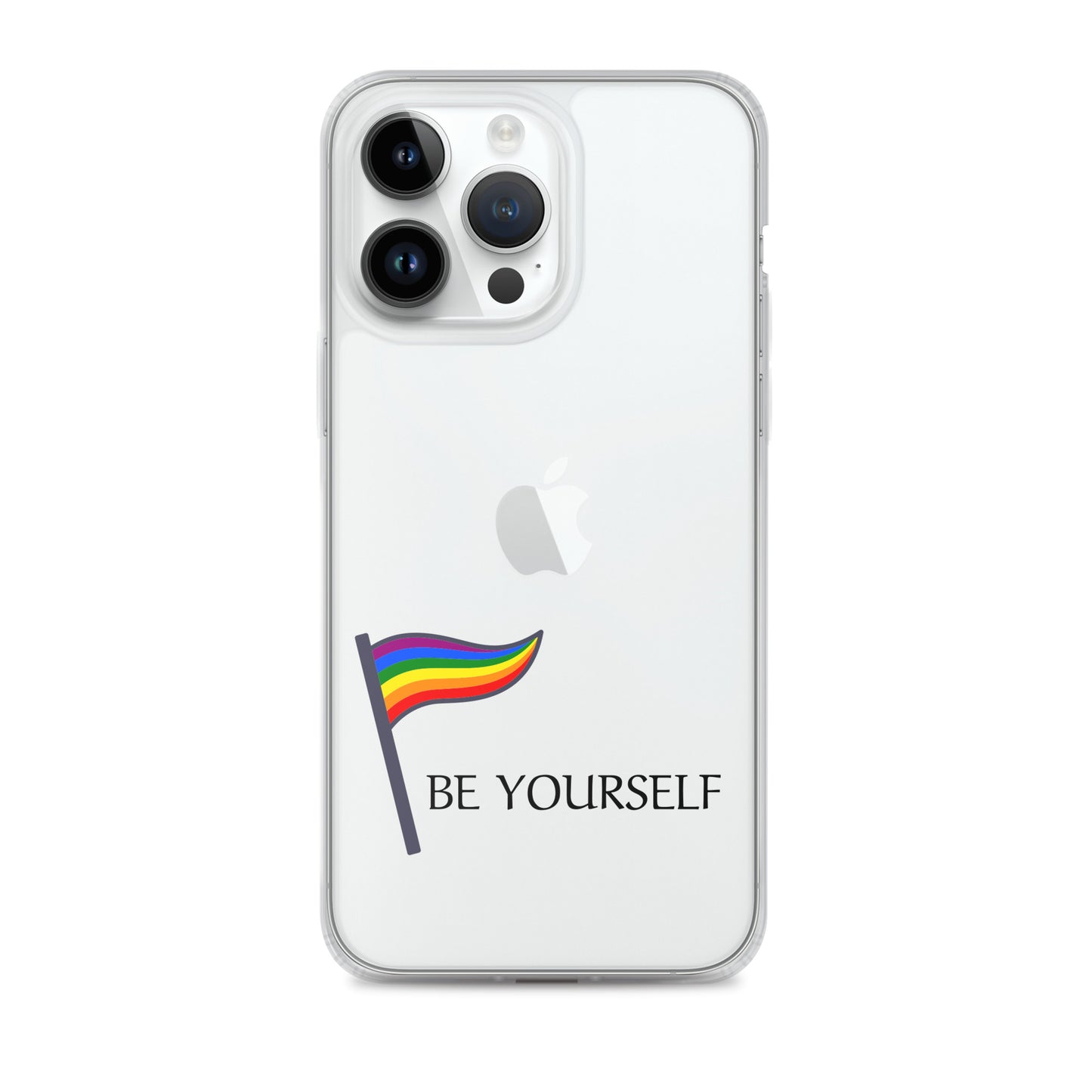 Clear Case for iPhone Rainbow