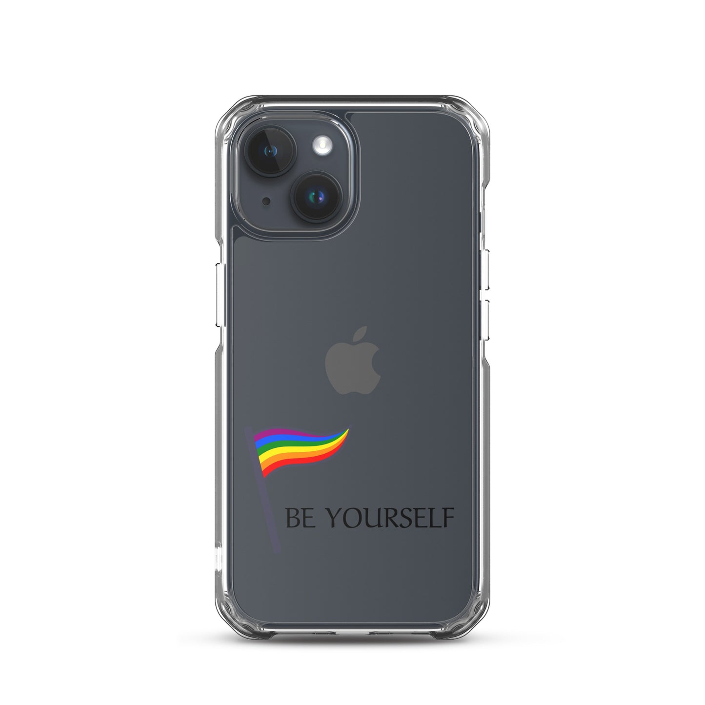 Clear Case for iPhone Rainbow