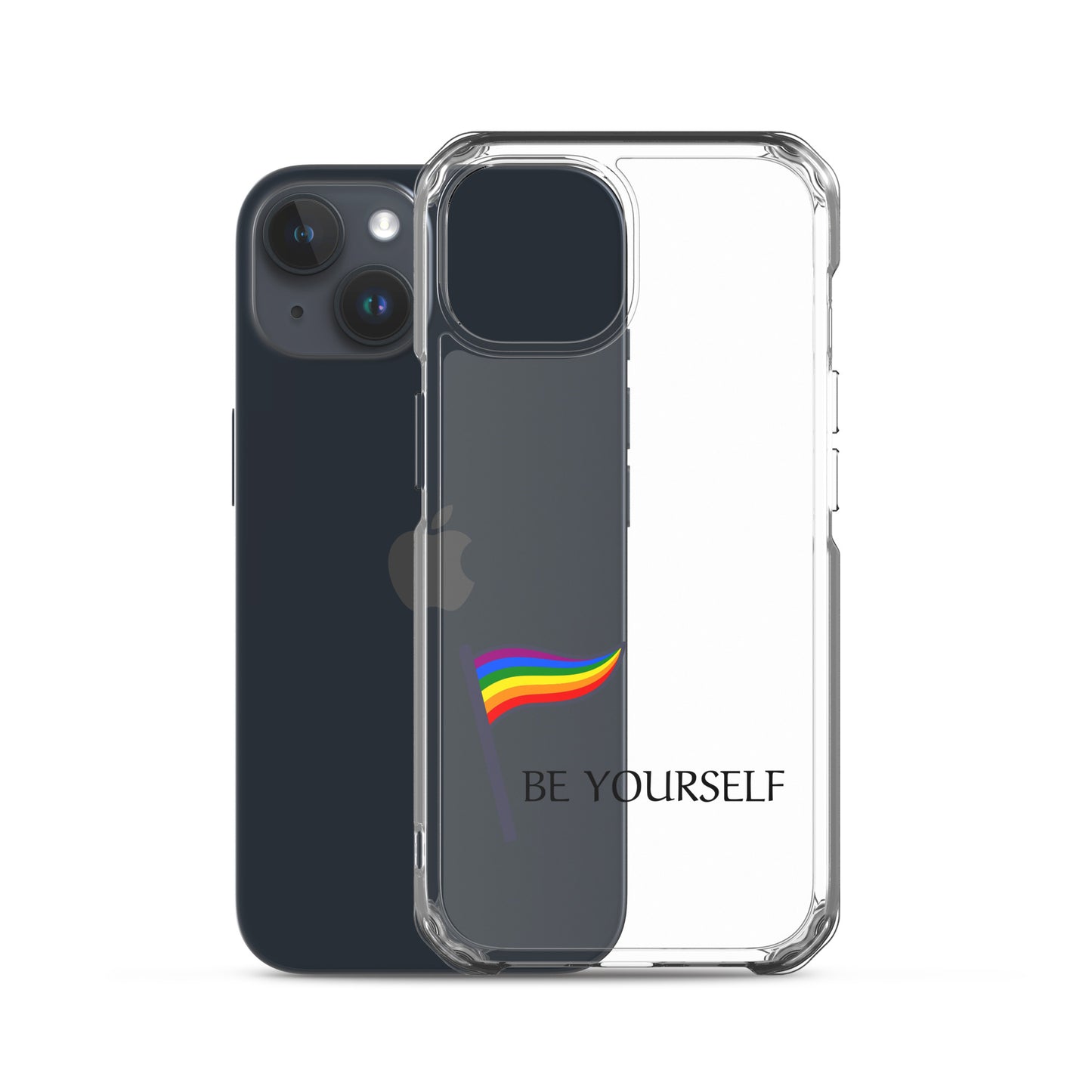 Clear Case for iPhone Rainbow