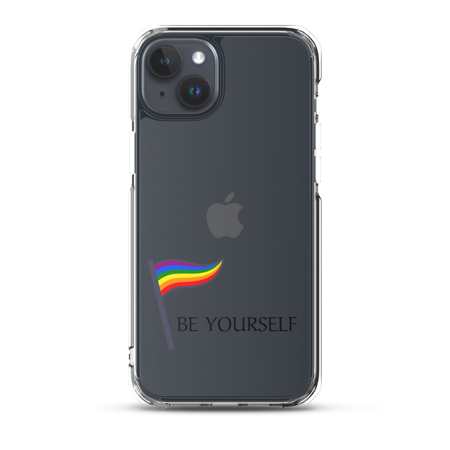 Clear Case for iPhone Rainbow