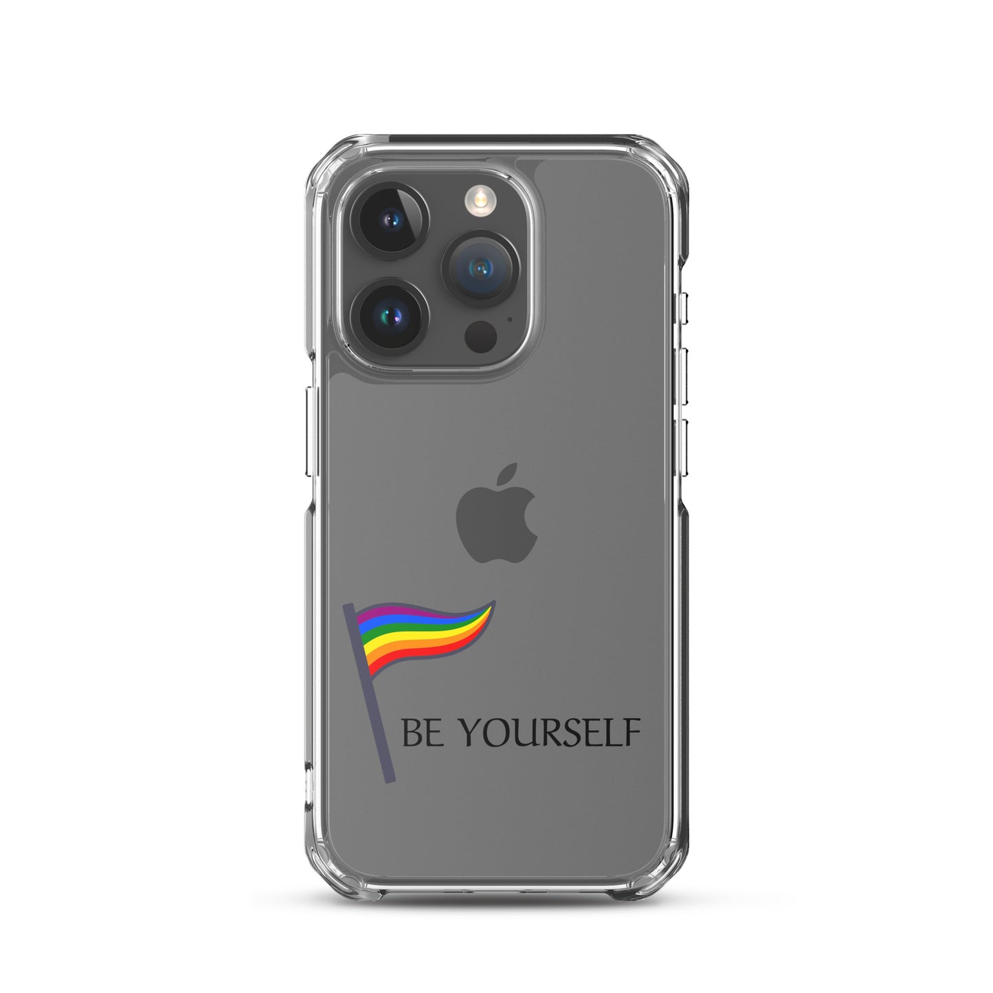 Clear Case for iPhone Rainbow