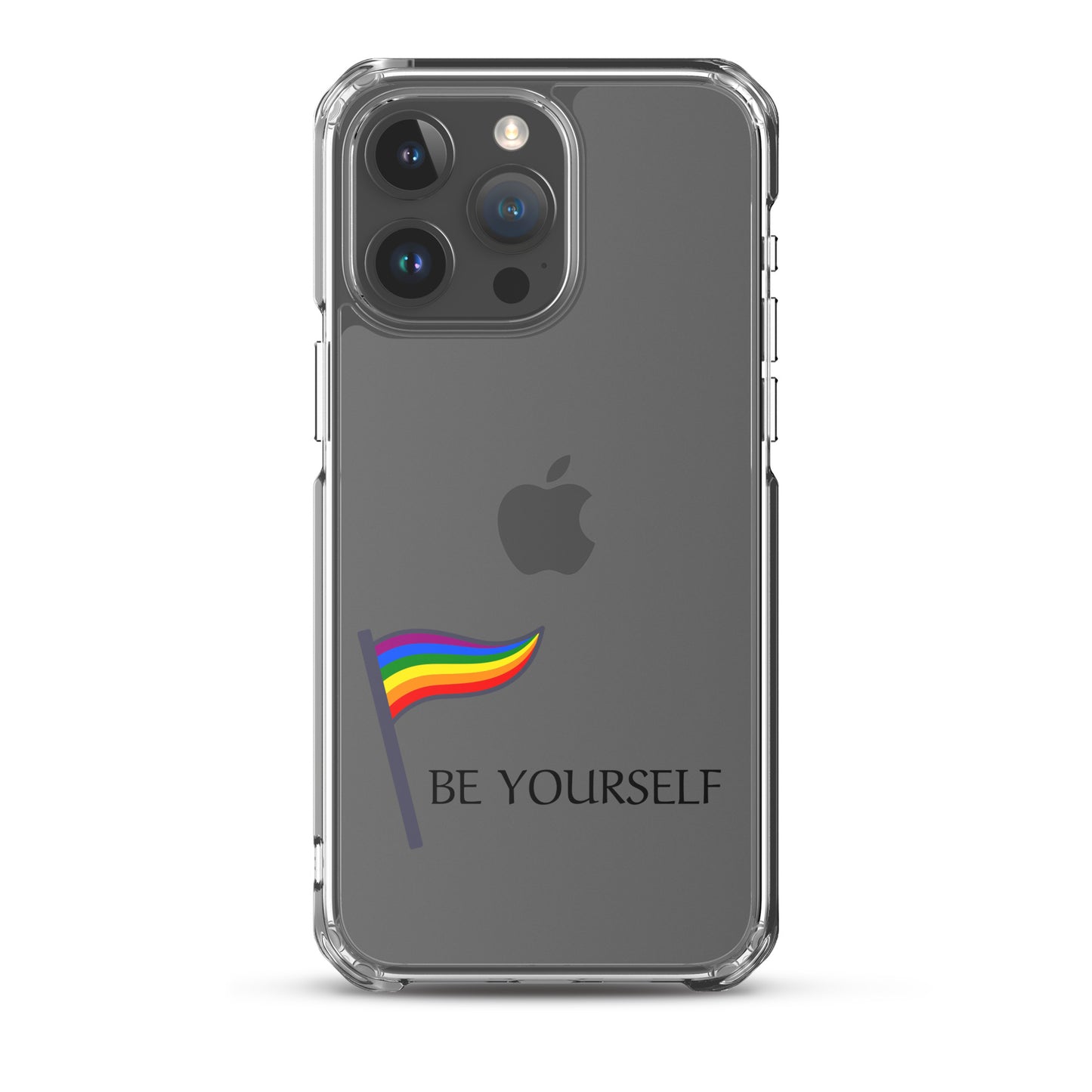 Clear Case for iPhone Rainbow