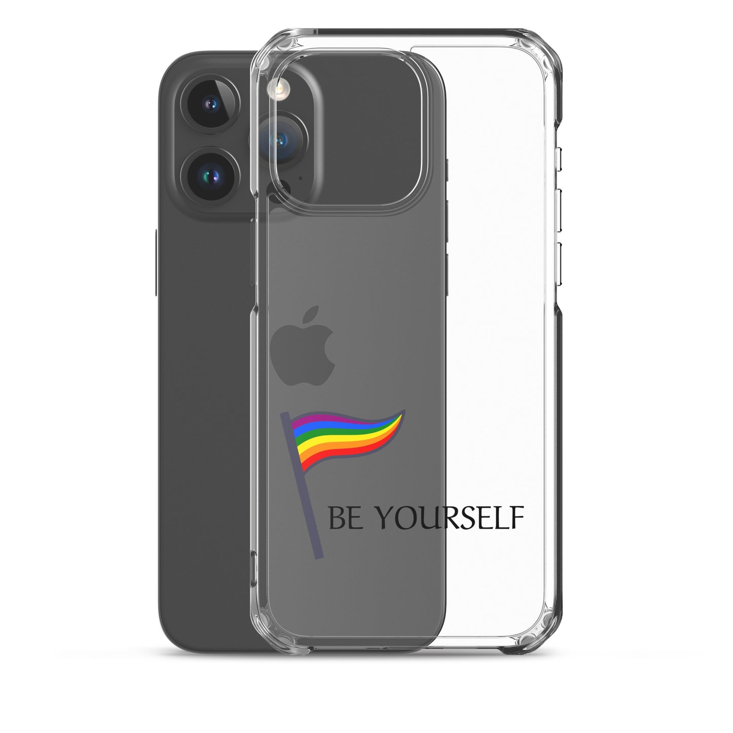 Clear Case for iPhone Rainbow